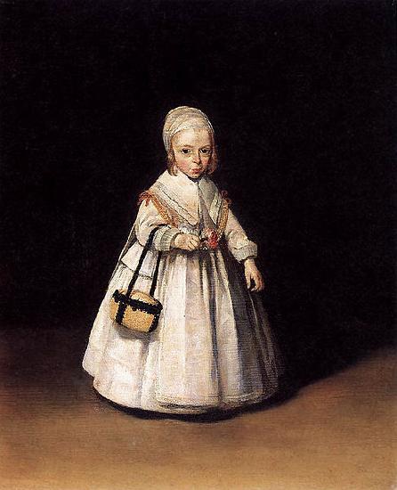 Gerard ter Borch the Younger Portrait of Helena van der Schalcke (1646-1671). oil painting image